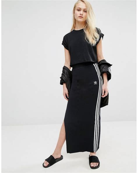 Adidas originals maxi skirt